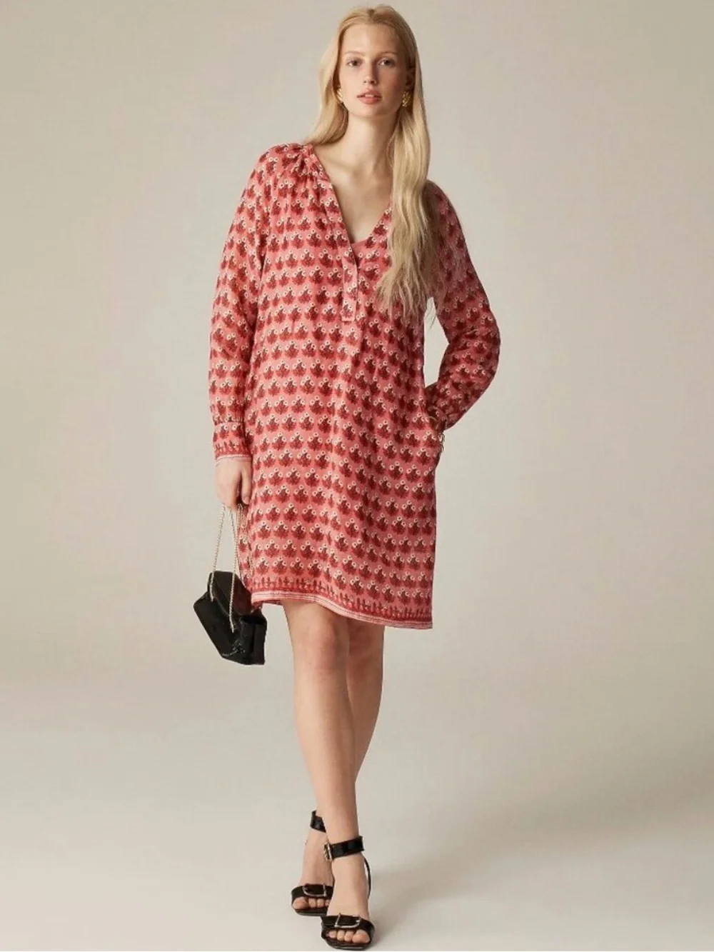 J. Crew lightweight pink